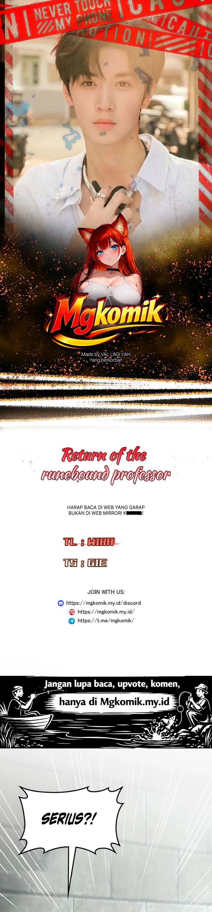 Return of the Runebound Professor Chapter 54 - halaman 1