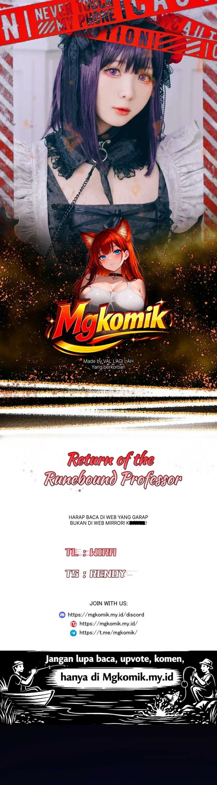 Return of the Runebound Professor Chapter 55 - halaman 1