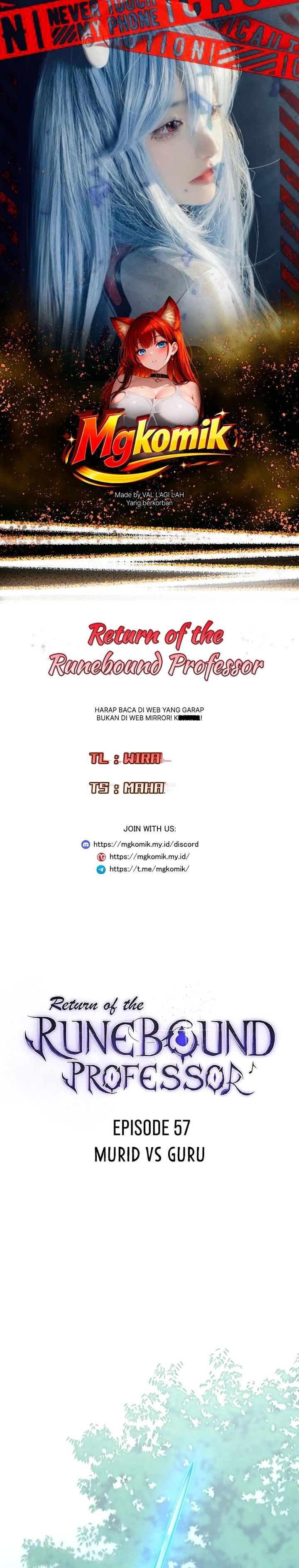 Return of the Runebound Professor Chapter 57 - halaman 1