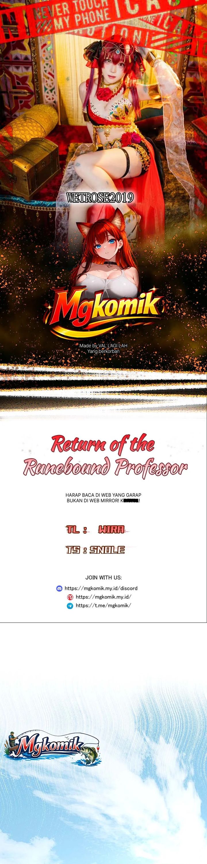 Return of the Runebound Professor Chapter 58 - halaman 1
