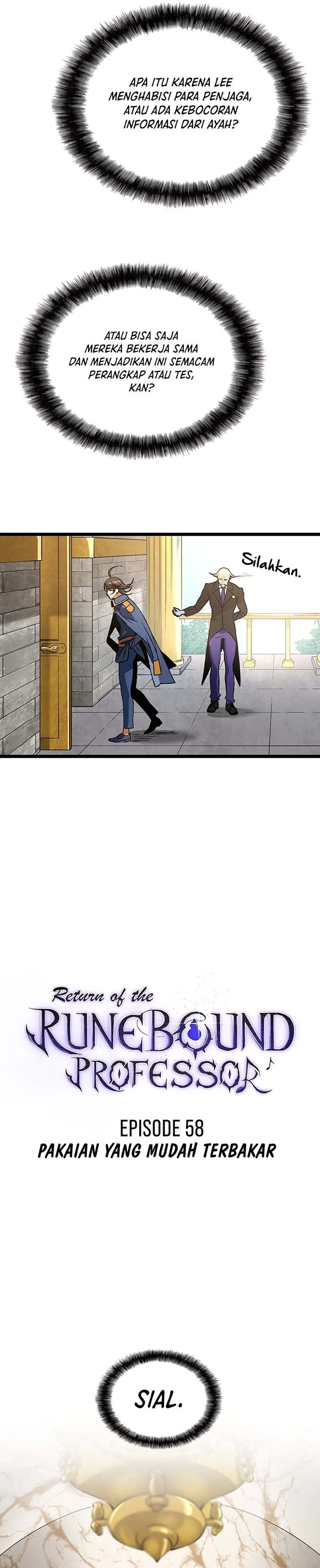 Return of the Runebound Professor Chapter 58 - halaman 4