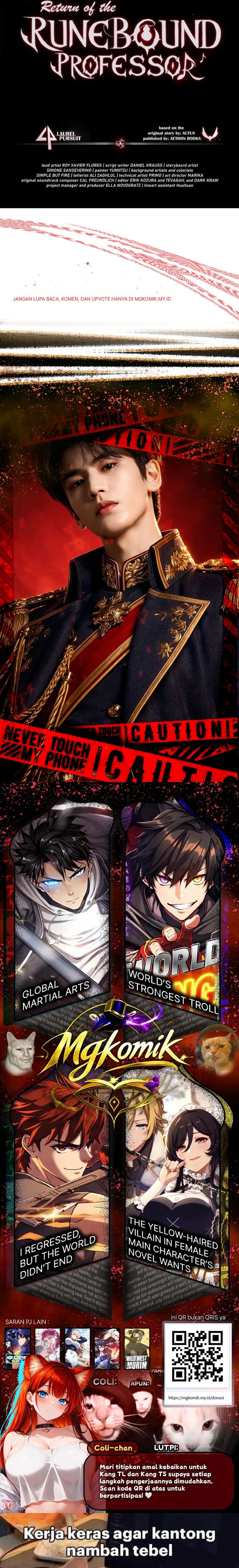 Return of the Runebound Professor Chapter 59 - halaman 42