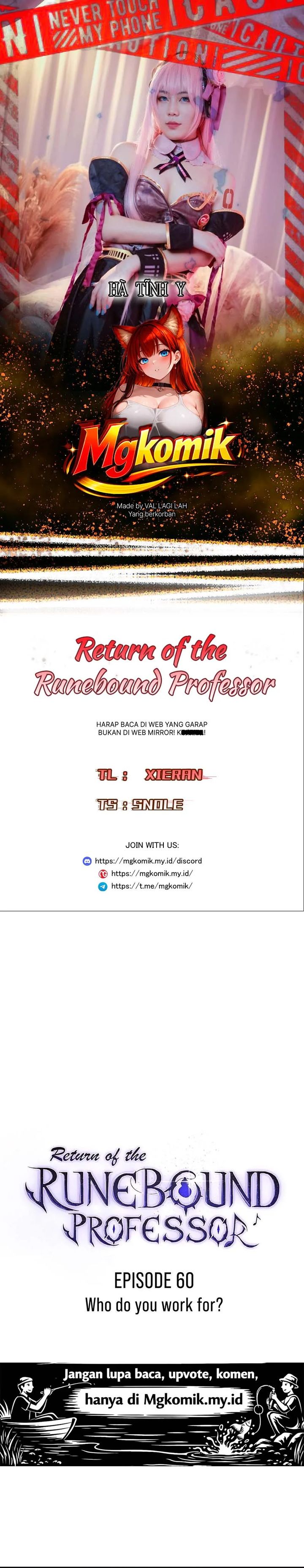 Return of the Runebound Professor Chapter 60 - halaman 1