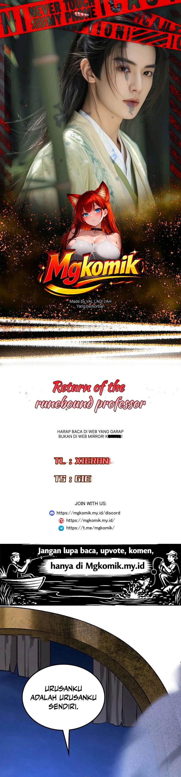 Return of the Runebound Professor Chapter 61 - halaman 1