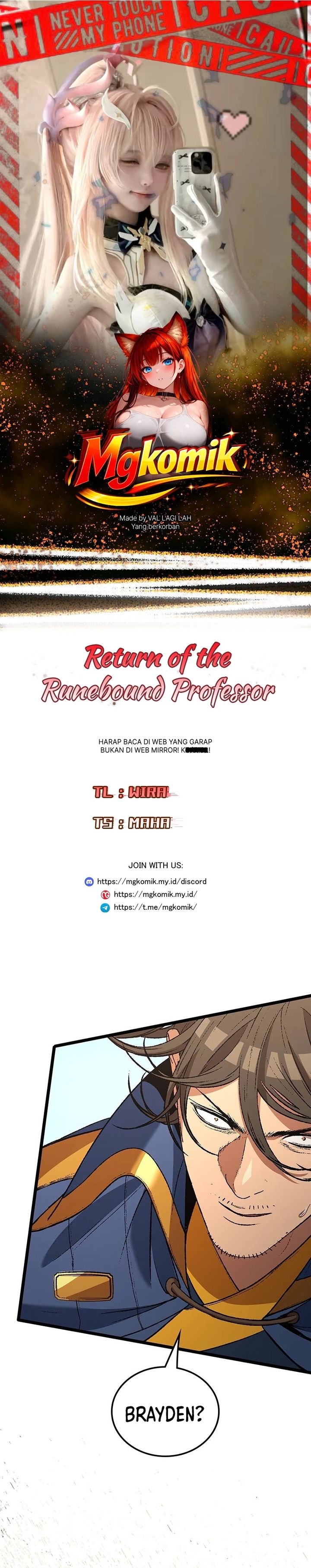 Return of the Runebound Professor Chapter 64 - halaman 1