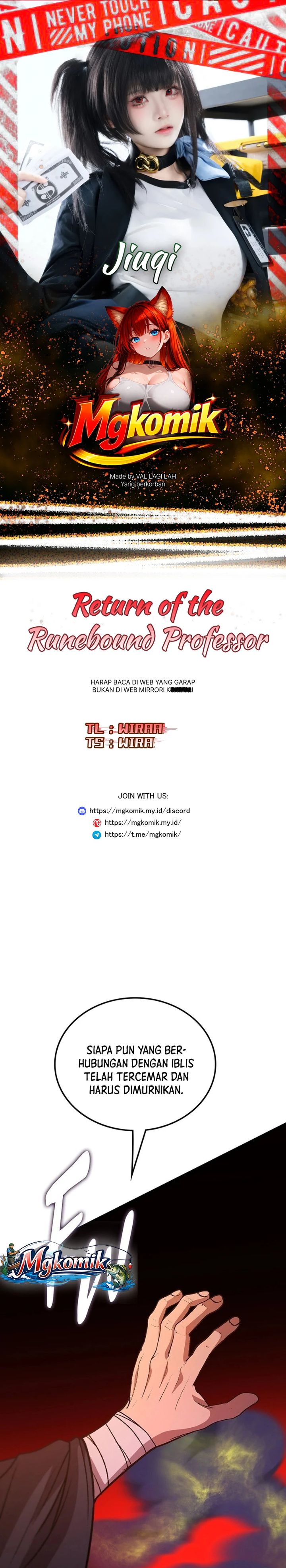 Return of the Runebound Professor Chapter 66 - halaman 1