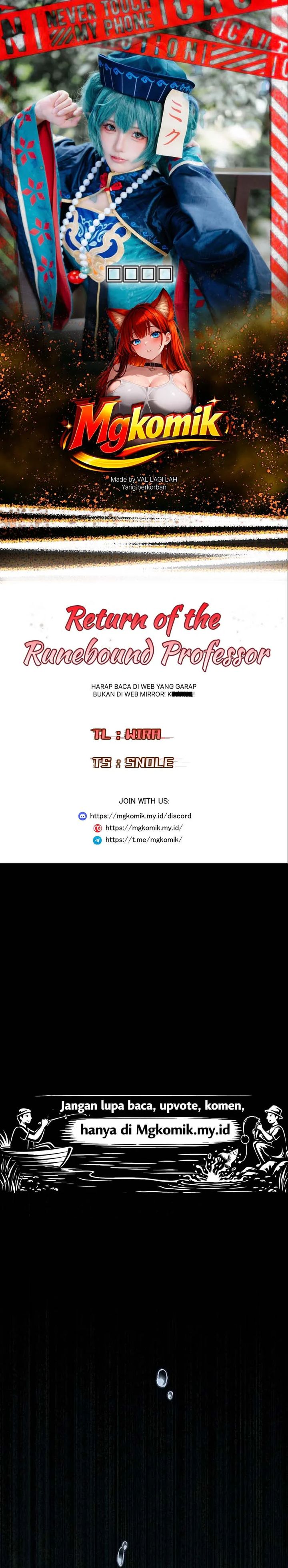 Return of the Runebound Professor Chapter 70 - halaman 1
