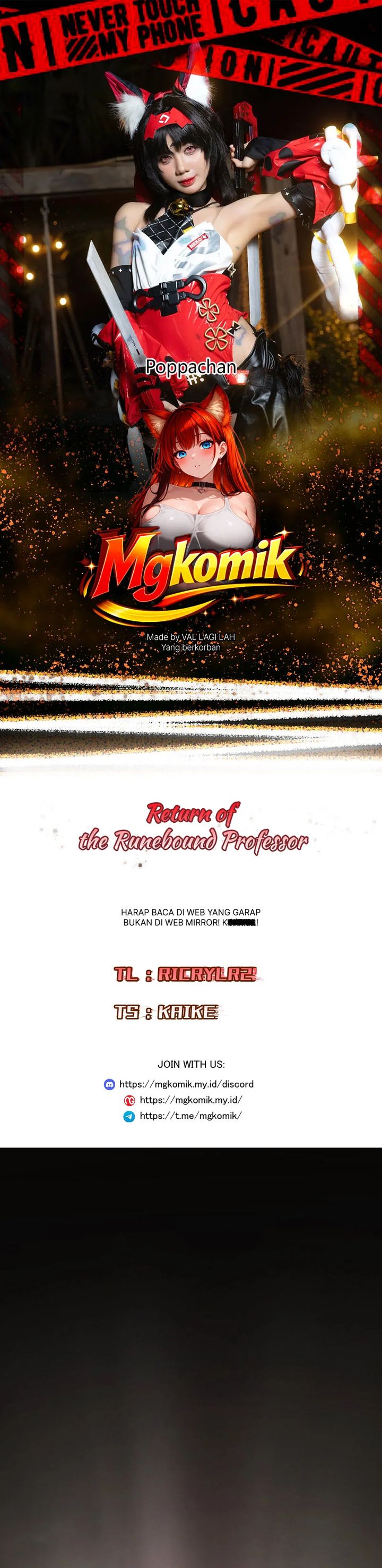 Return of the Runebound Professor Chapter 71 - halaman 1