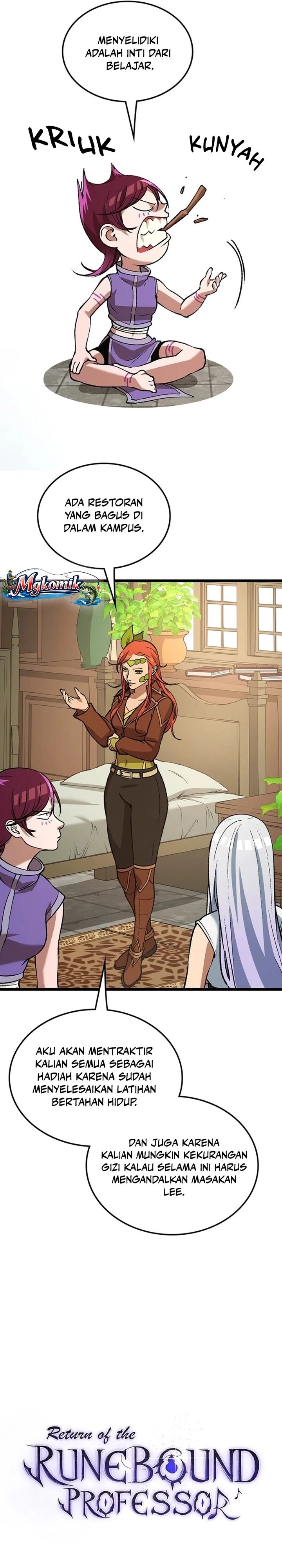 Return of the Runebound Professor Chapter 75 - halaman 15