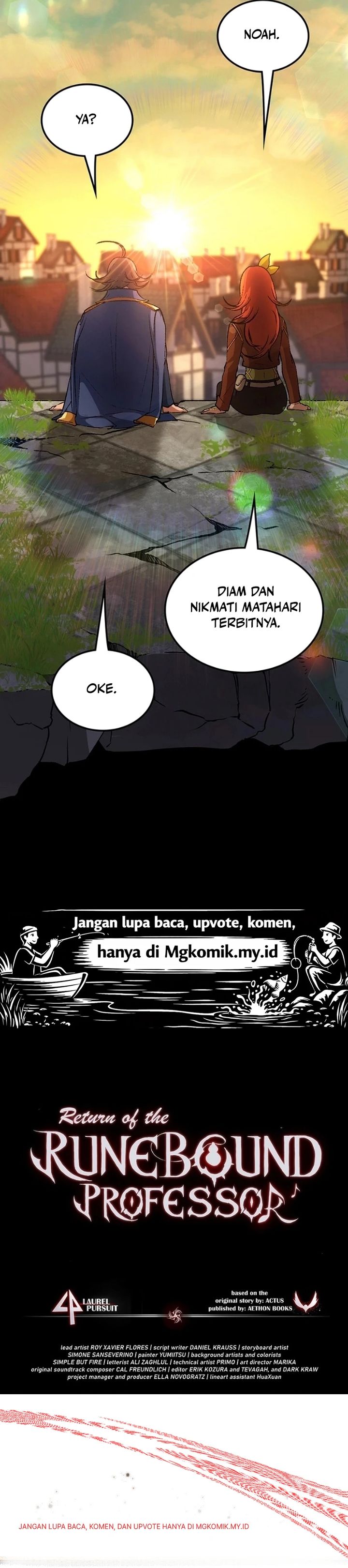 Return of the Runebound Professor Chapter 76 - halaman 35