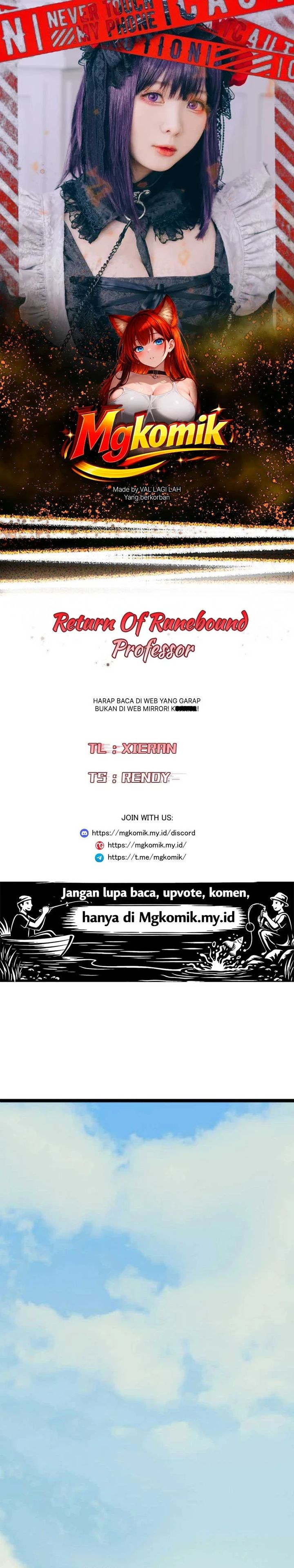Return of the Runebound Professor Chapter 78 - halaman 1