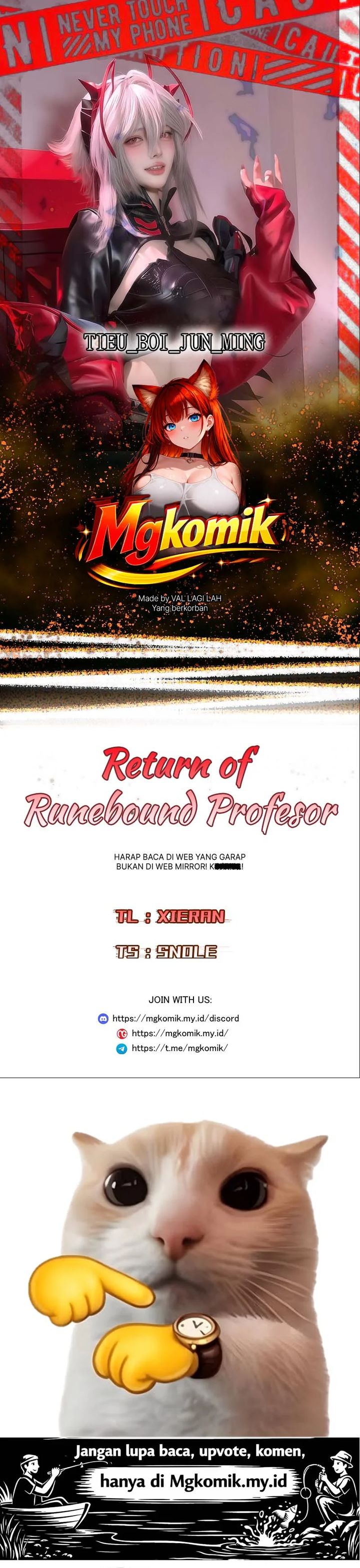 Return of the Runebound Professor Chapter 79 - halaman 1