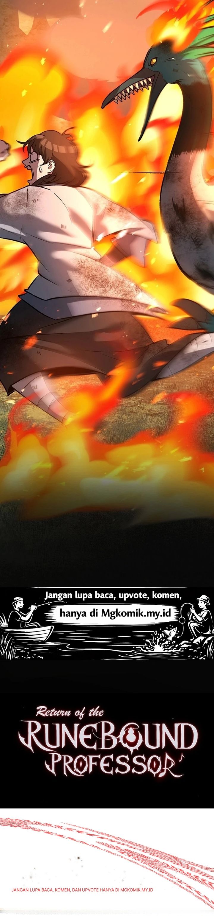 Return of the Runebound Professor Chapter 80 - halaman 35