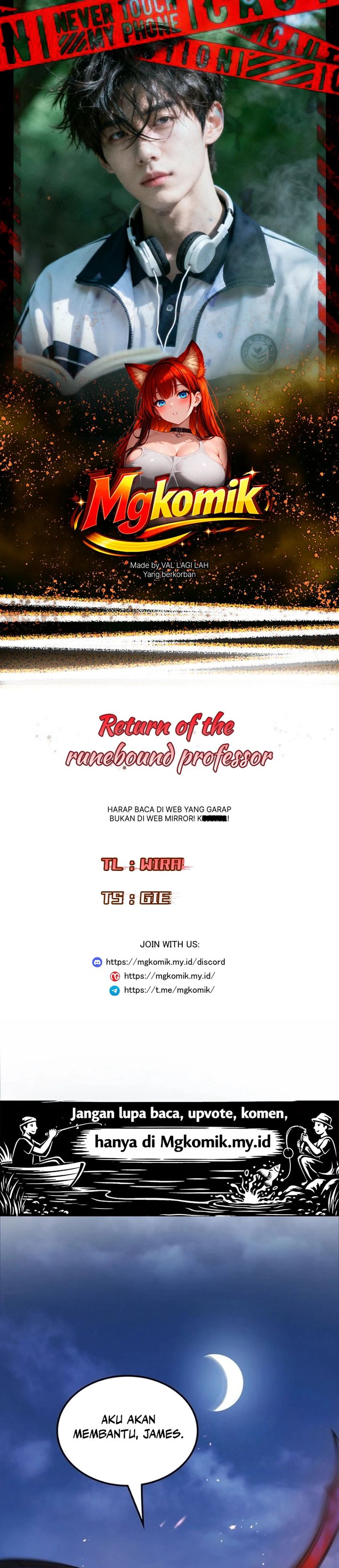 Return of the Runebound Professor Chapter 81 - halaman 1