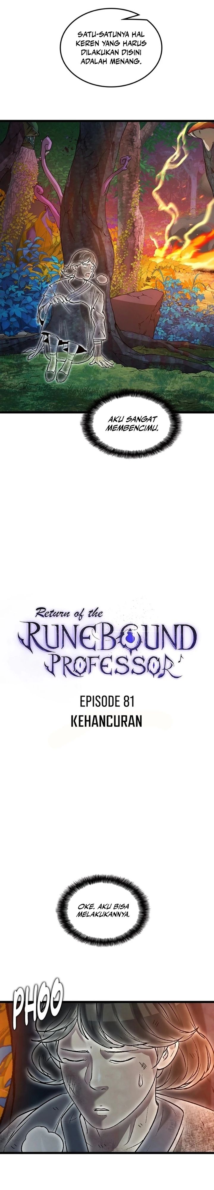Return of the Runebound Professor Chapter 81 - halaman 11