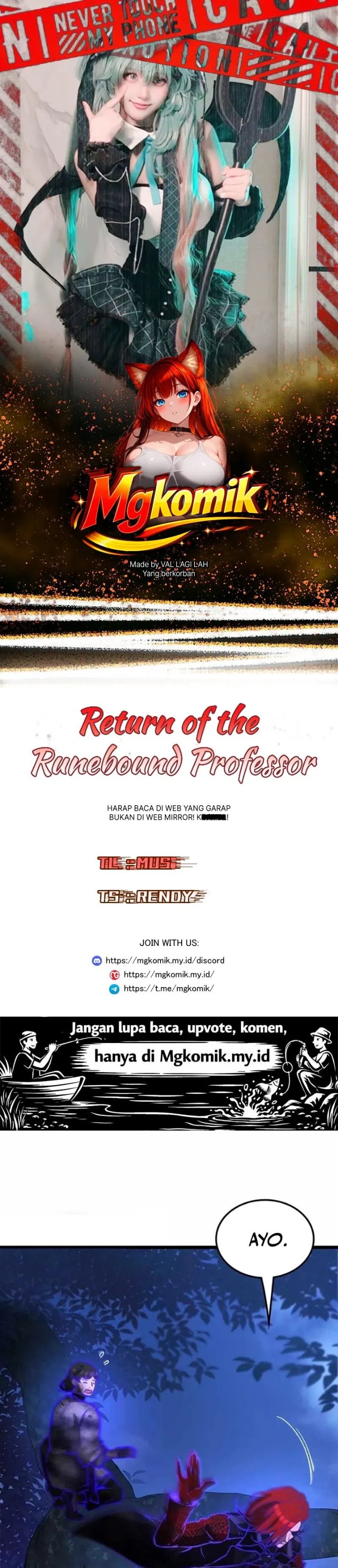 Return of the Runebound Professor Chapter 84 - halaman 1