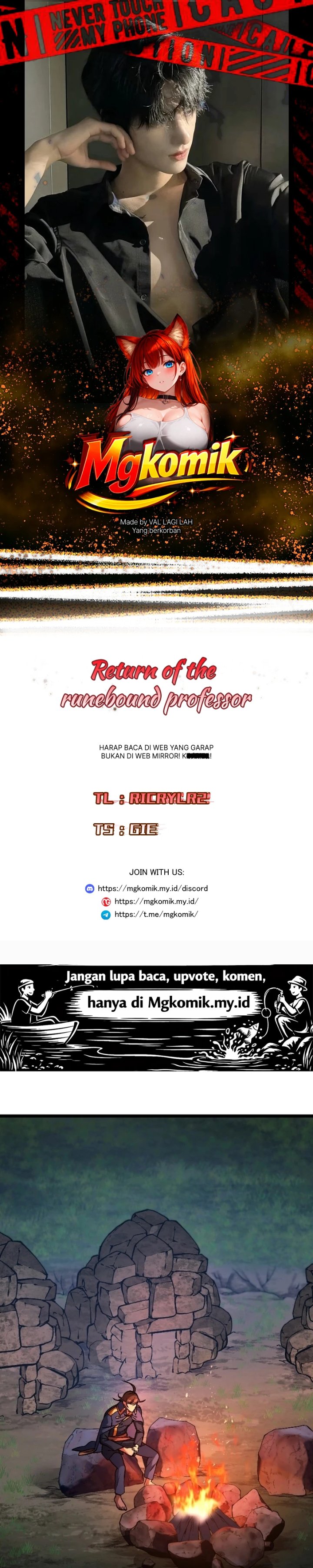 Return of the Runebound Professor Chapter 85 - halaman 1