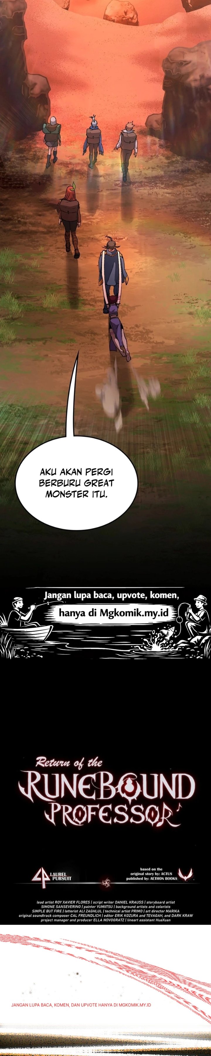 Return of the Runebound Professor Chapter 85 - halaman 35