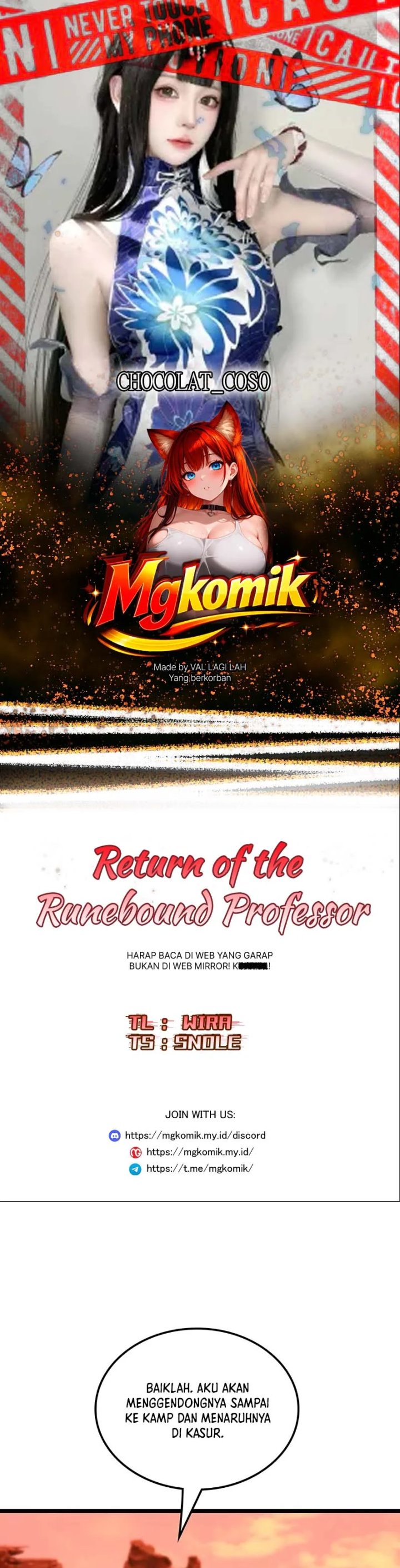 Return of the Runebound Professor Chapter 86 - halaman 1