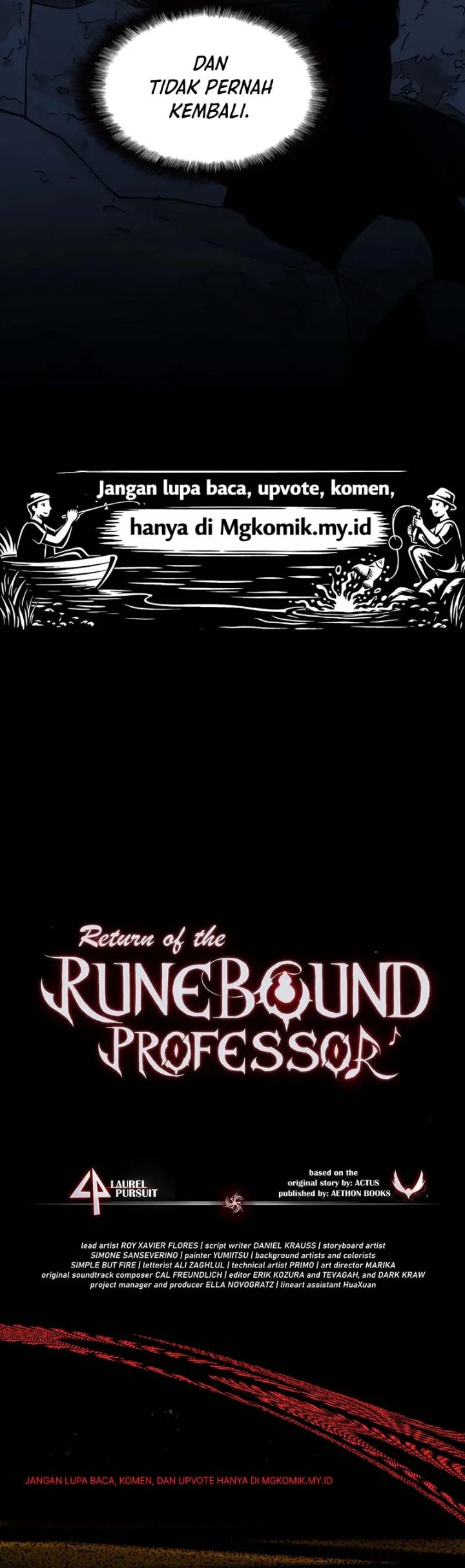 Return of the Runebound Professor Chapter 86 - halaman 44