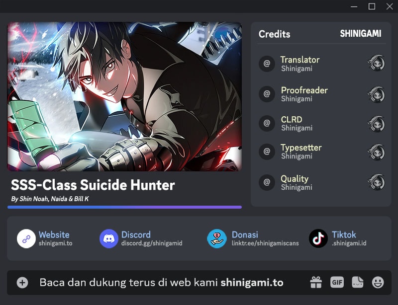 SSS-Class Suicide Hunter Chapter 151 - halaman 1