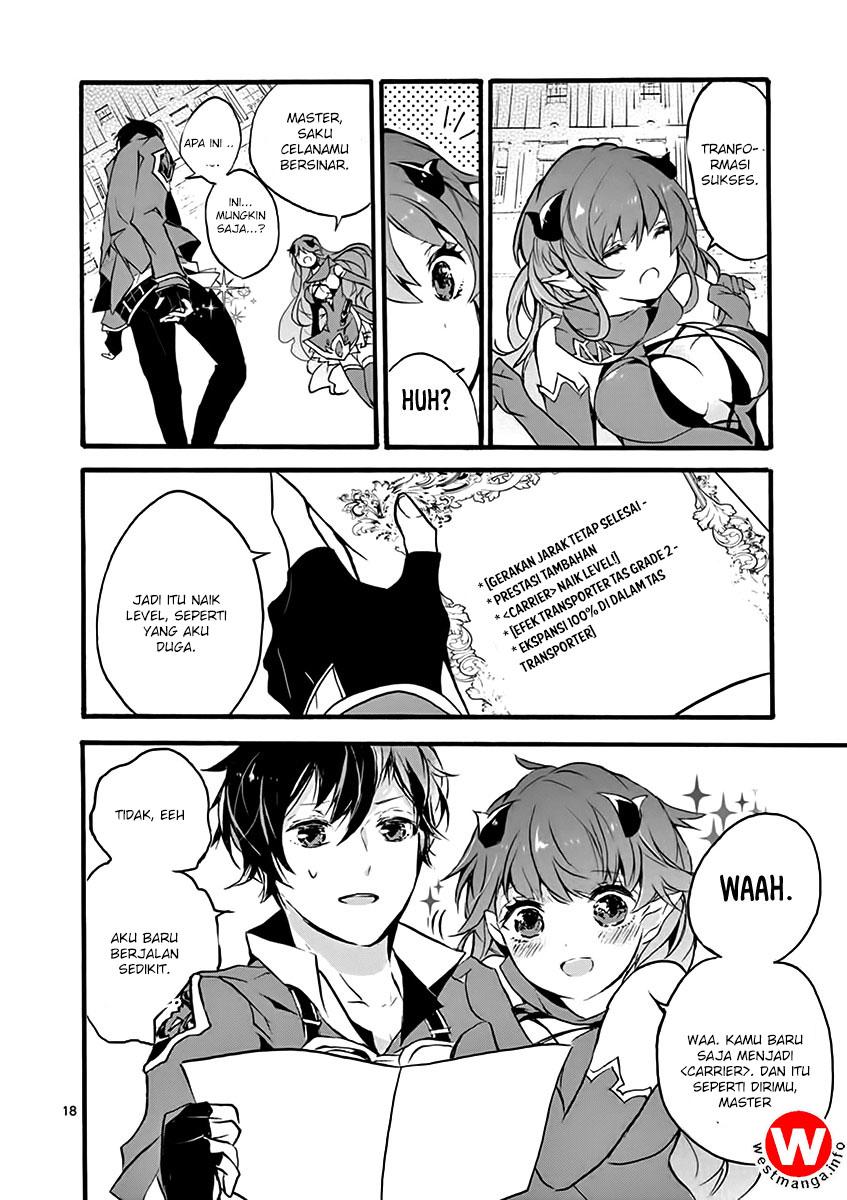 Saikyou Shoku (Ryukishi) Kara Shokyu Shoku (Hakobiya) Ni Nattano Ni Naze Ka Yushatachi Kara Tayoraretemasu Chapter 1 - halaman 21