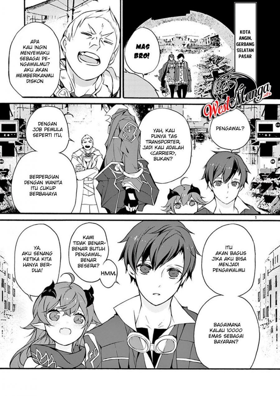 Saikyou Shoku (Ryukishi) Kara Shokyu Shoku (Hakobiya) Ni Nattano Ni Naze Ka Yushatachi Kara Tayoraretemasu Chapter 4 - halaman 3