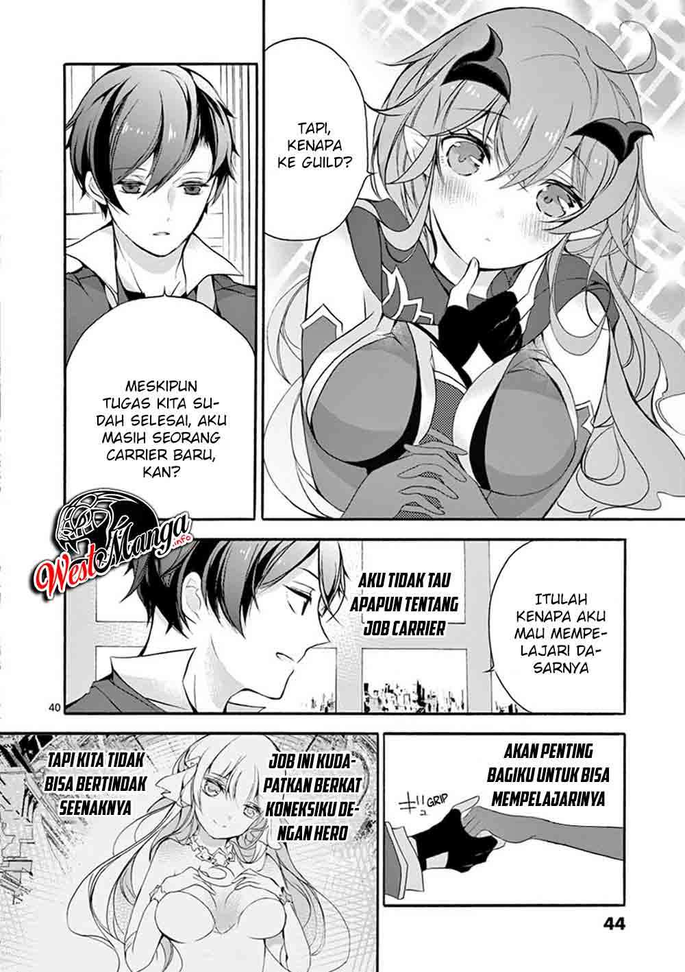 Saikyou Shoku (Ryukishi) Kara Shokyu Shoku (Hakobiya) Ni Nattano Ni Naze Ka Yushatachi Kara Tayoraretemasu Chapter 5 - halaman 46