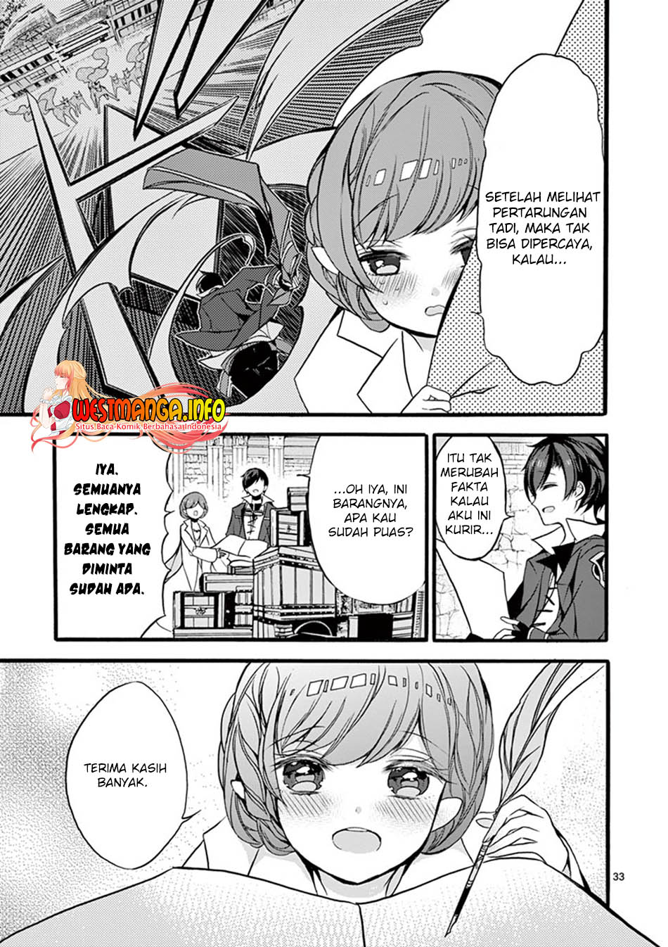 Saikyou Shoku (Ryukishi) Kara Shokyu Shoku (Hakobiya) Ni Nattano Ni Naze Ka Yushatachi Kara Tayoraretemasu Chapter 10 - halaman 33