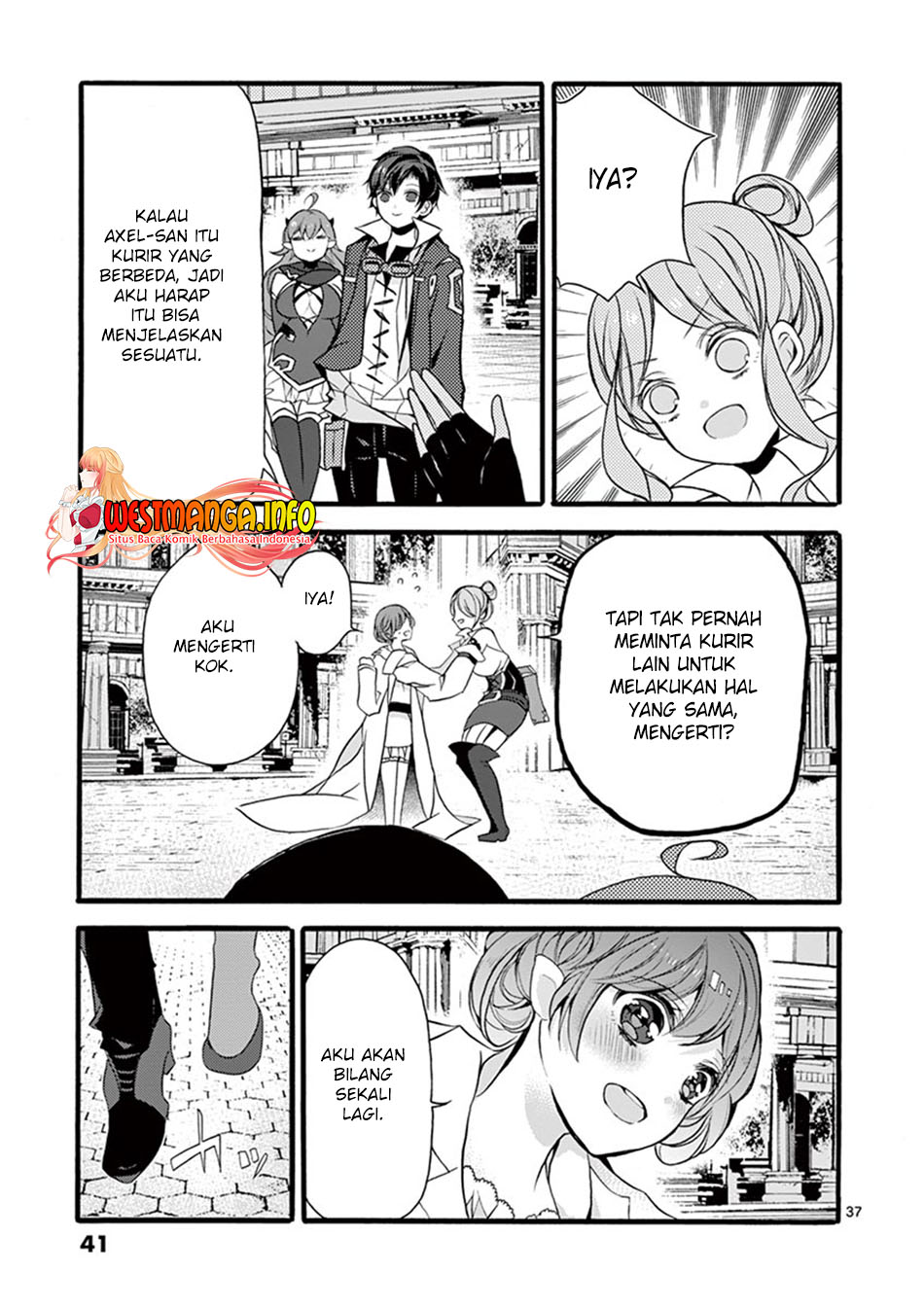 Saikyou Shoku (Ryukishi) Kara Shokyu Shoku (Hakobiya) Ni Nattano Ni Naze Ka Yushatachi Kara Tayoraretemasu Chapter 10 - halaman 37
