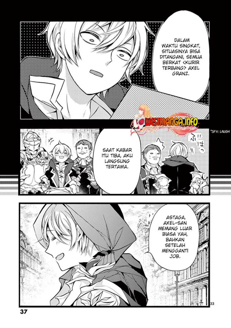 Saikyou Shoku (Ryukishi) Kara Shokyu Shoku (Hakobiya) Ni Nattano Ni Naze Ka Yushatachi Kara Tayoraretemasu Chapter 15 - halaman 36