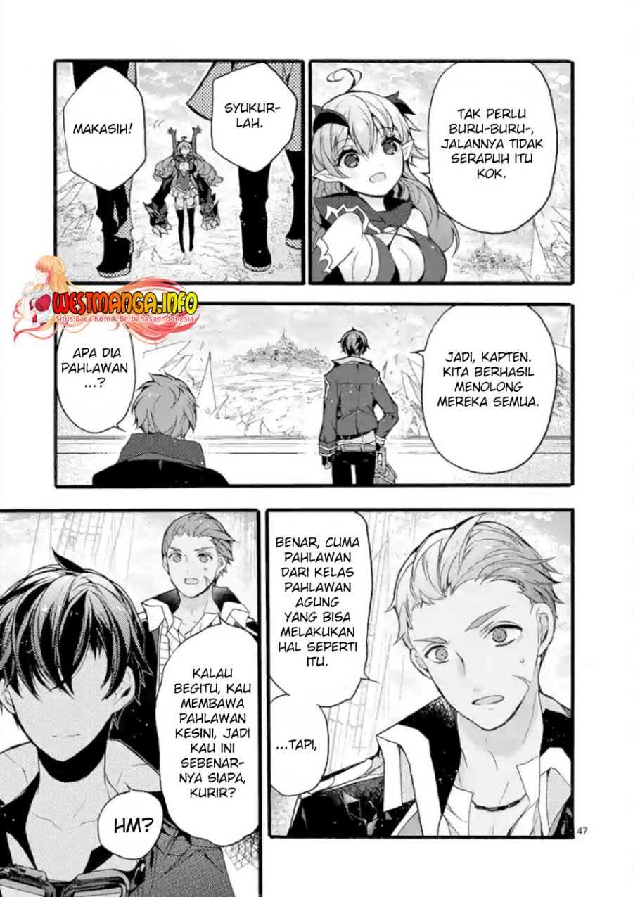 Saikyou Shoku (Ryukishi) Kara Shokyu Shoku (Hakobiya) Ni Nattano Ni Naze Ka Yushatachi Kara Tayoraretemasu Chapter 20 - halaman 44