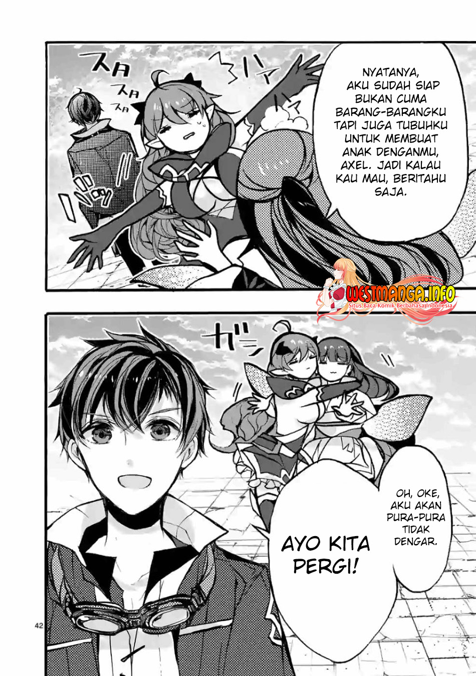 Saikyou Shoku (Ryukishi) Kara Shokyu Shoku (Hakobiya) Ni Nattano Ni Naze Ka Yushatachi Kara Tayoraretemasu Chapter 26 - halaman 42