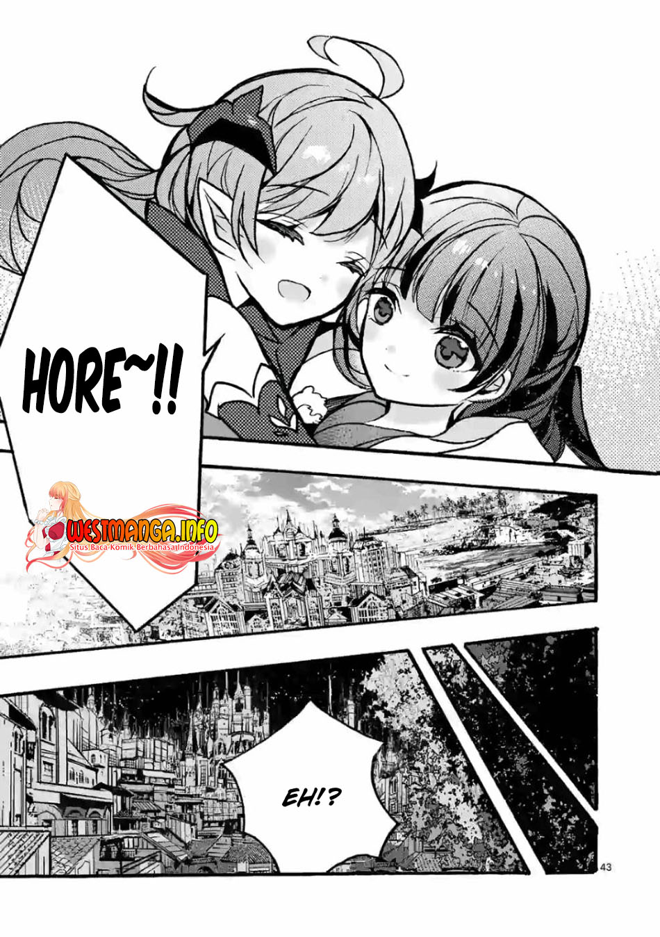 Saikyou Shoku (Ryukishi) Kara Shokyu Shoku (Hakobiya) Ni Nattano Ni Naze Ka Yushatachi Kara Tayoraretemasu Chapter 26 - halaman 43