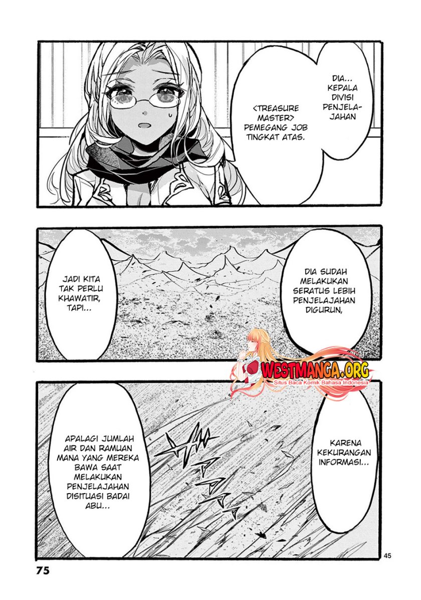 Saikyou Shoku (Ryukishi) Kara Shokyu Shoku (Hakobiya) Ni Nattano Ni Naze Ka Yushatachi Kara Tayoraretemasu Chapter 34 - halaman 49