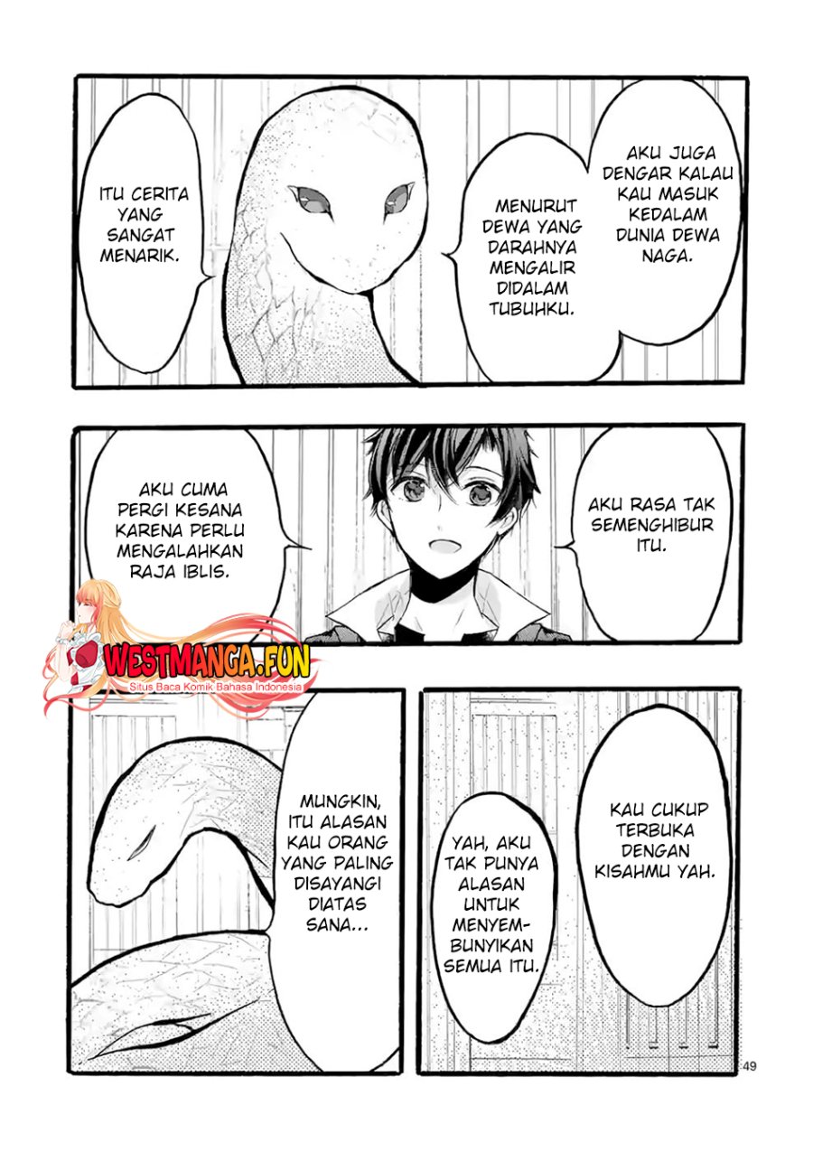 Saikyou Shoku (Ryukishi) Kara Shokyu Shoku (Hakobiya) Ni Nattano Ni Naze Ka Yushatachi Kara Tayoraretemasu Chapter 37 - halaman 52