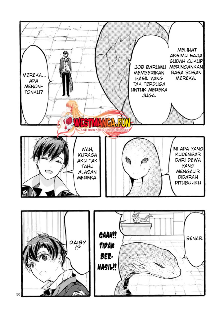 Saikyou Shoku (Ryukishi) Kara Shokyu Shoku (Hakobiya) Ni Nattano Ni Naze Ka Yushatachi Kara Tayoraretemasu Chapter 37 - halaman 53