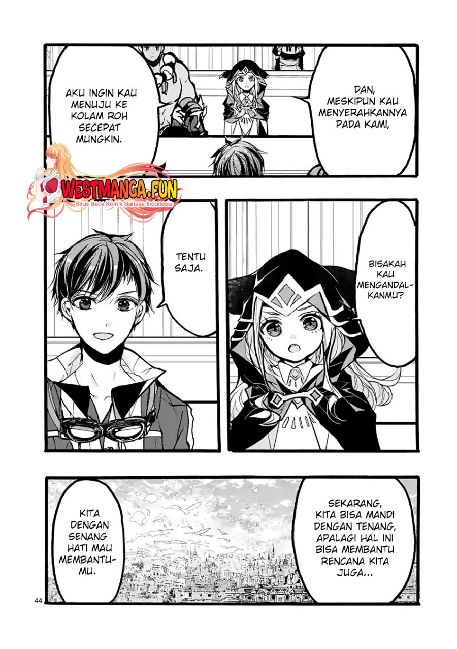 Saikyou Shoku (Ryukishi) Kara Shokyu Shoku (Hakobiya) Ni Nattano Ni Naze Ka Yushatachi Kara Tayoraretemasu Chapter 42 - halaman 45