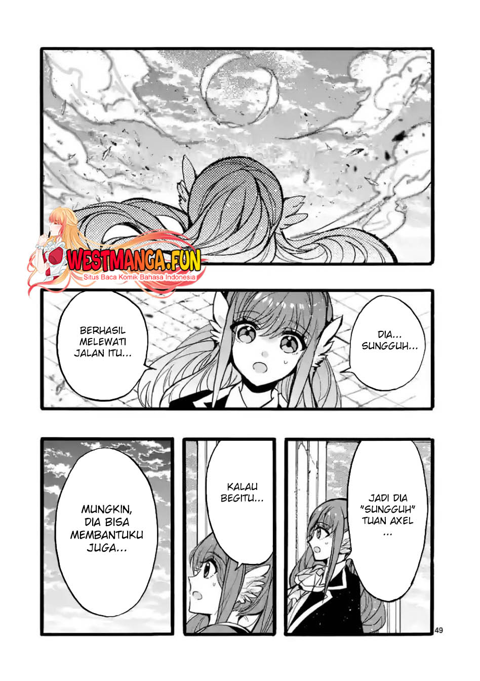 Saikyou Shoku (Ryukishi) Kara Shokyu Shoku (Hakobiya) Ni Nattano Ni Naze Ka Yushatachi Kara Tayoraretemasu Chapter 44 - halaman 53
