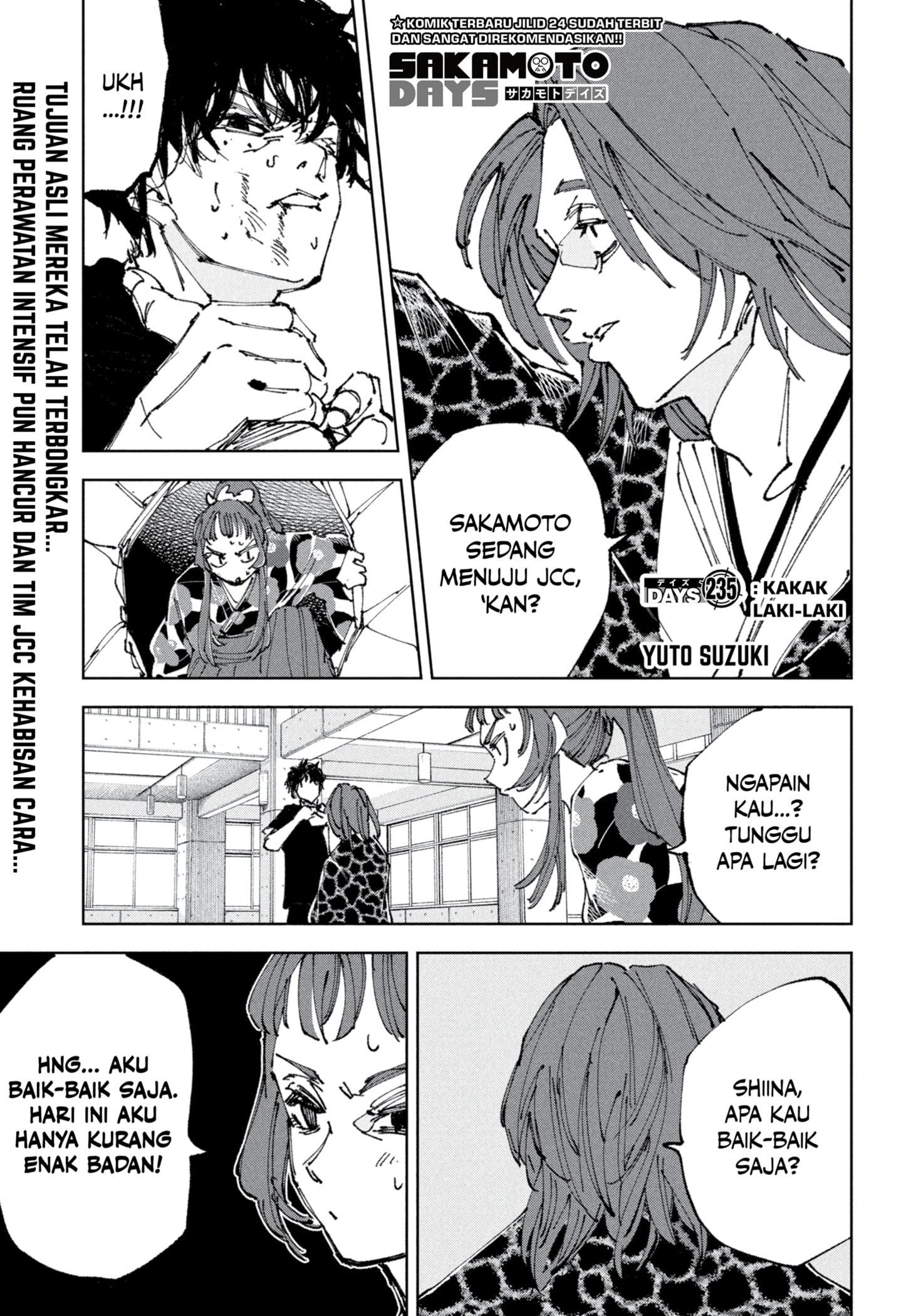 Sakamoto Days Chapter 235 - halaman 1