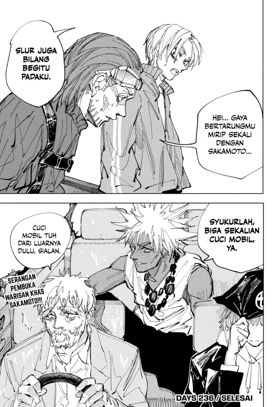 Sakamoto Days Chapter 236 - halaman 15