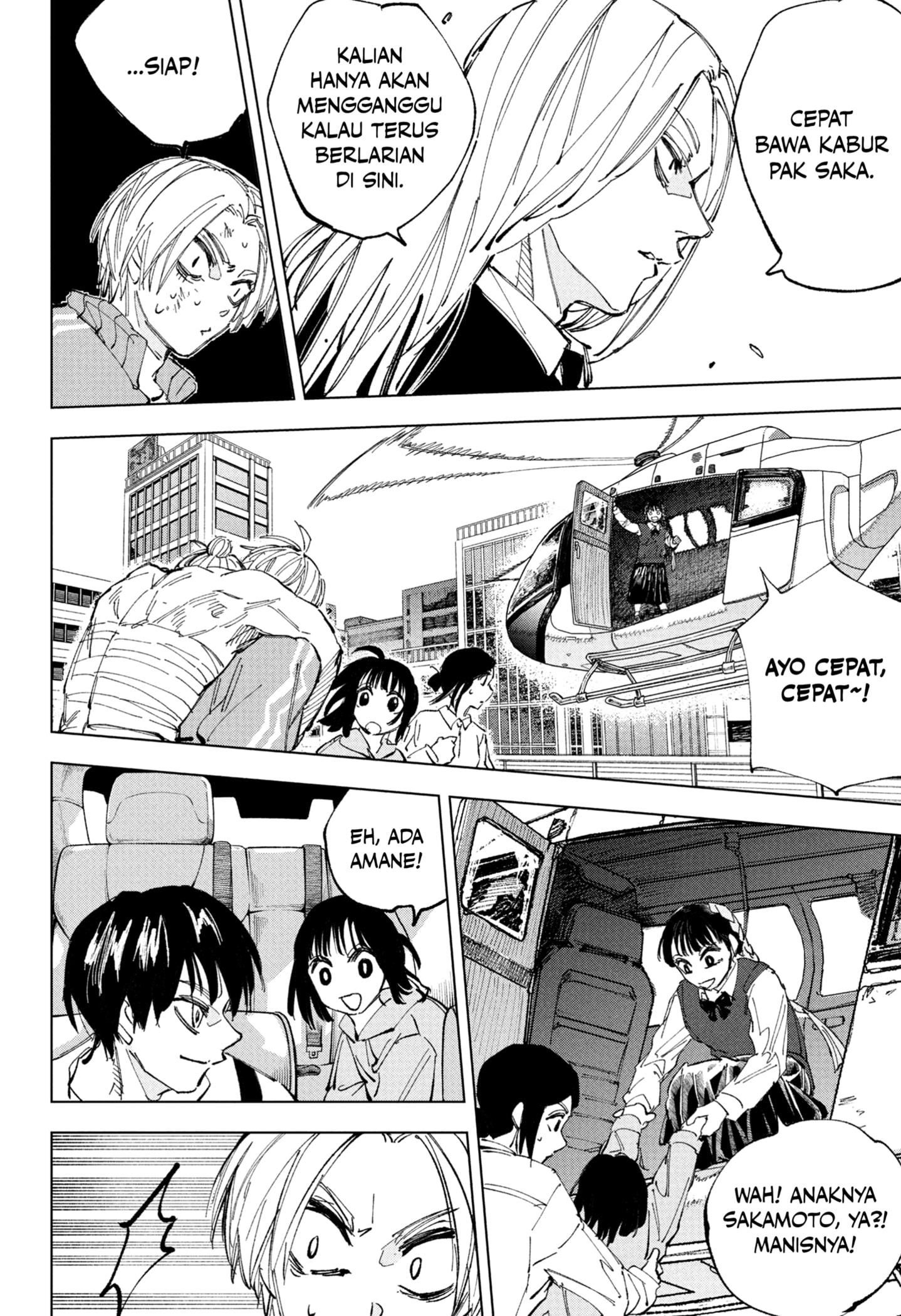 Sakamoto Days Chapter 239 - halaman 4
