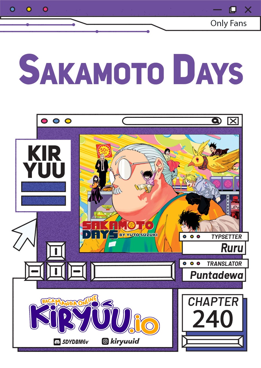 Sakamoto Days Chapter 240 - halaman 1