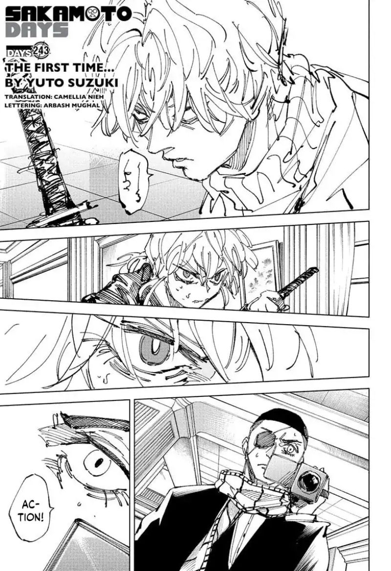 Sakamoto Days Chapter 243 - halaman 2