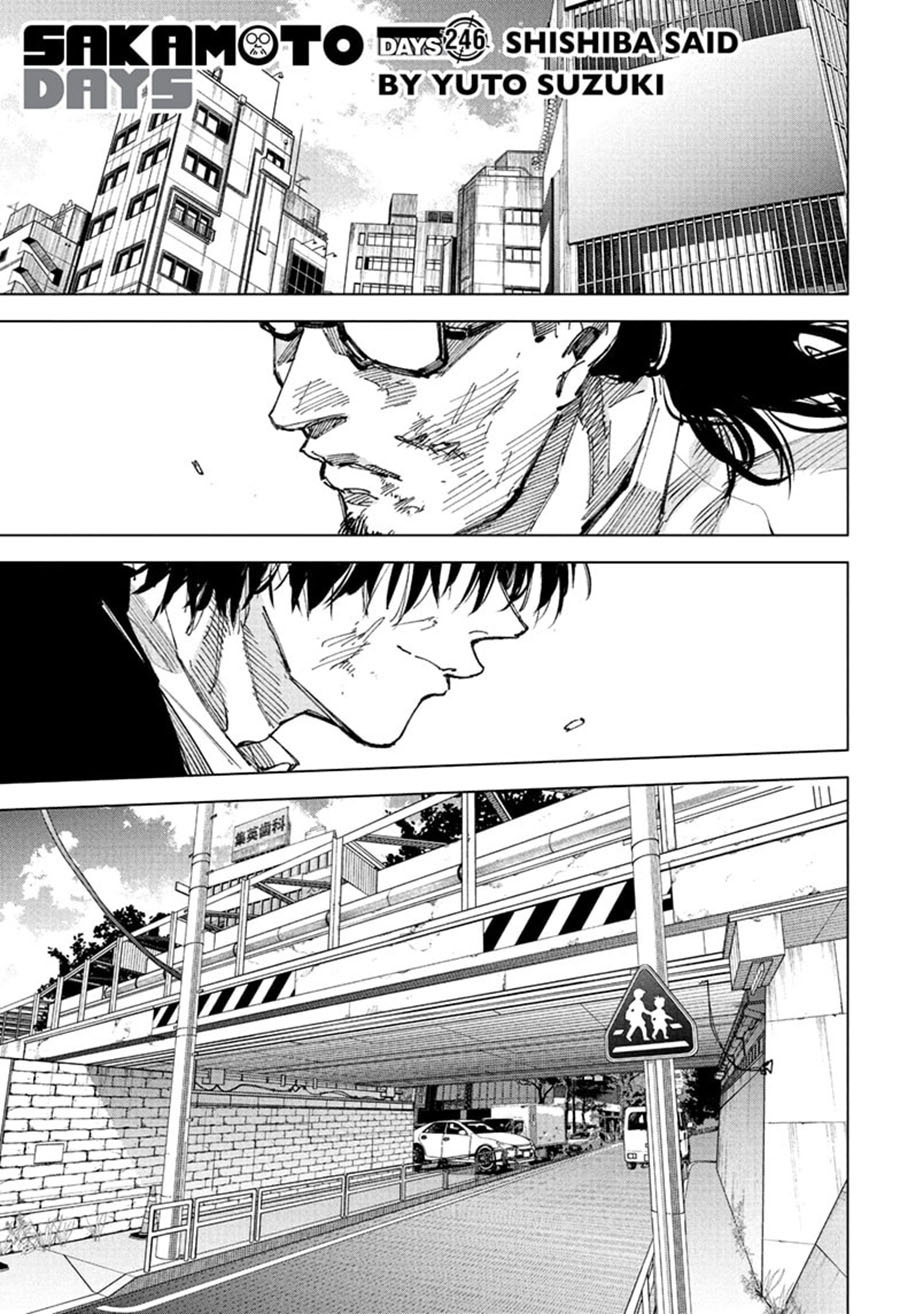 Sakamoto Days Chapter 246 - halaman 2