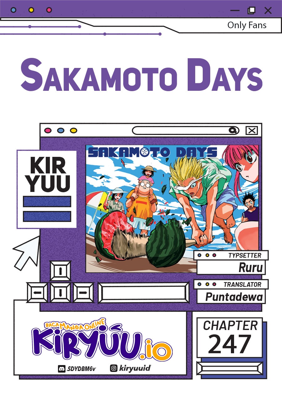Sakamoto Days Chapter 247 - halaman 1