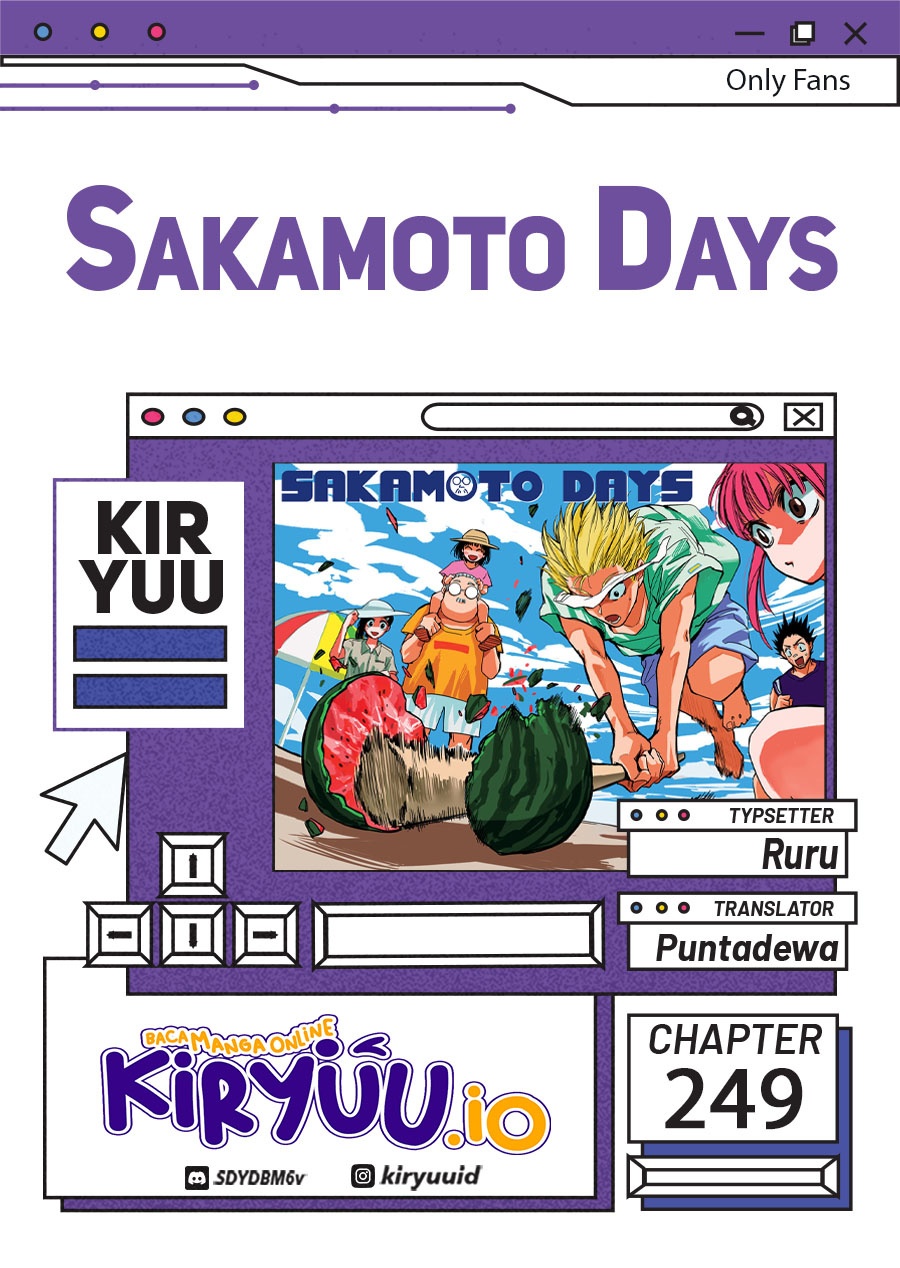 Sakamoto Days Chapter 249 - halaman 1