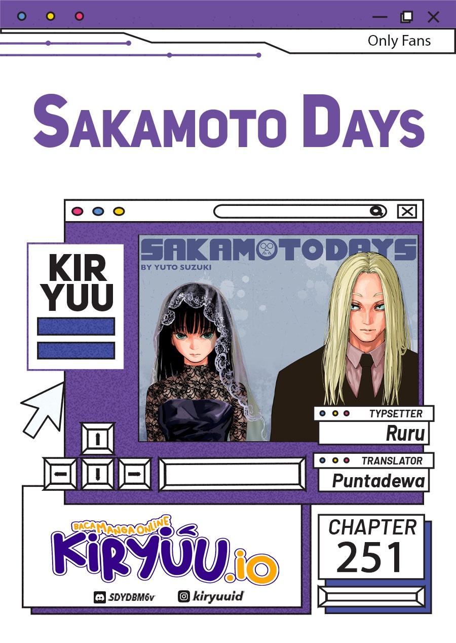 Sakamoto Days Chapter 251 - halaman 1