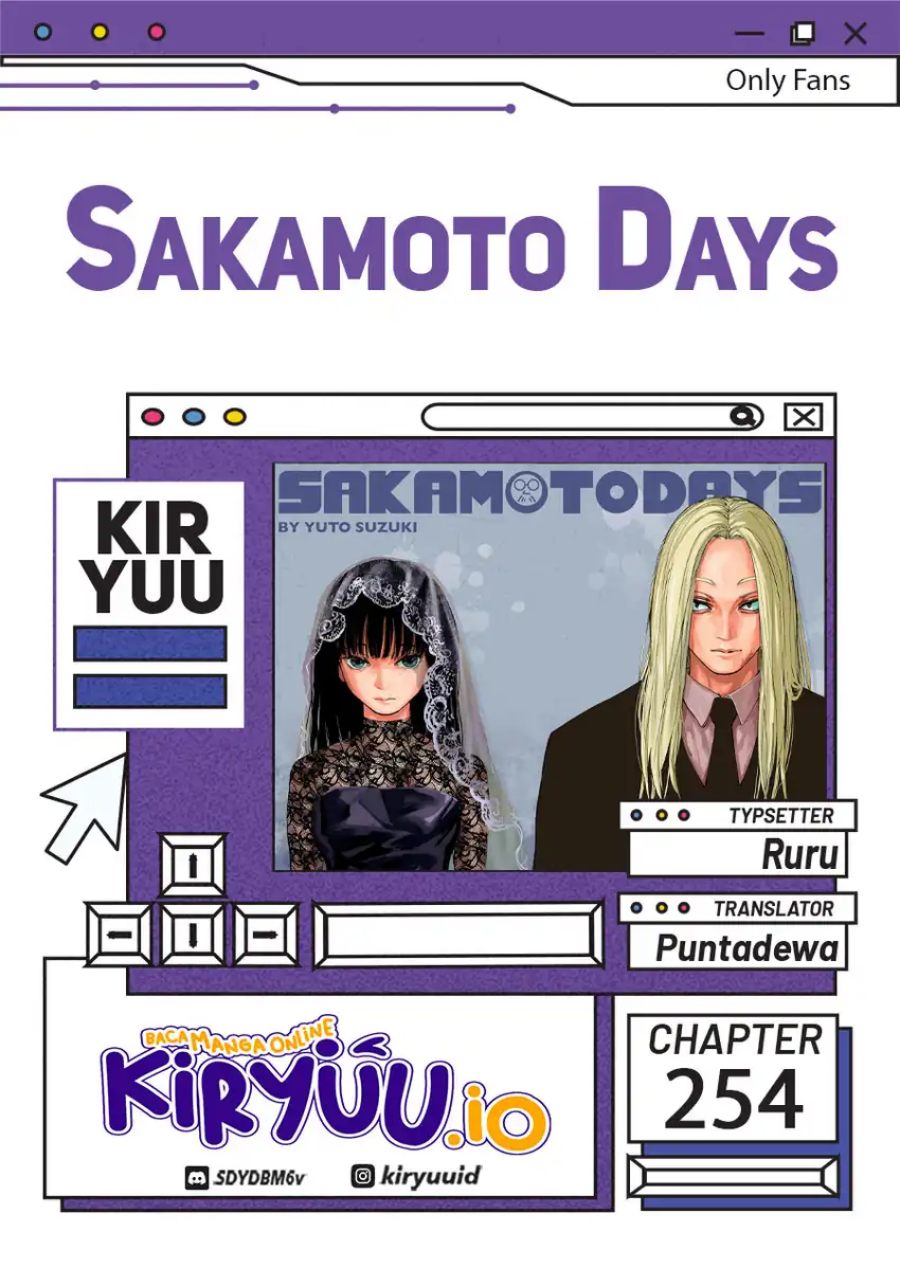 Sakamoto Days Chapter 254 - halaman 1