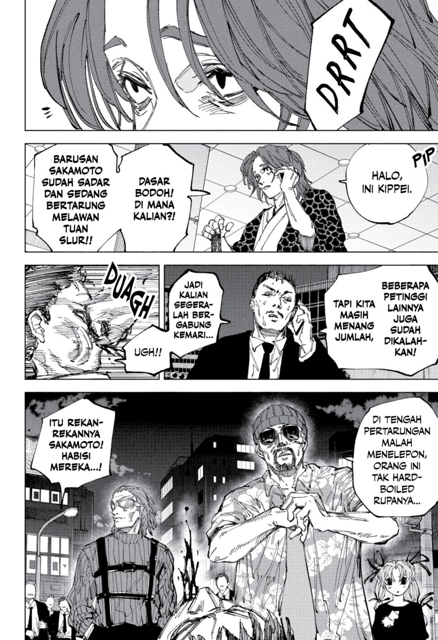Sakamoto Days Chapter 256 - halaman 6